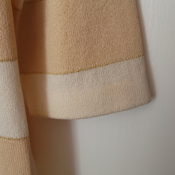 Vintage St John beige nautical rope striped sweater - Picture 10 of 12